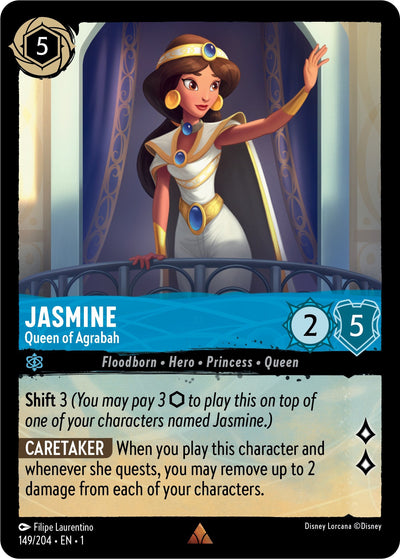 Image for Jasmine - Queen of Agrabah (The First Chapter) (149/204) - Disney Lorcana