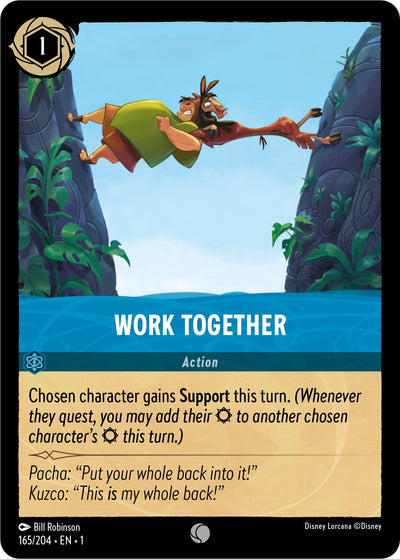 Image for Work Together (The First Chapter) (165/204) - Disney Lorcana