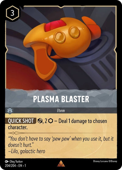 Image for Plasma Blaster (The First Chapter) (204/204) - Disney Lorcana