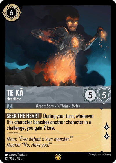 Image for Te Ka - Heartless (The First Chapter) (192/204) - Disney Lorcana