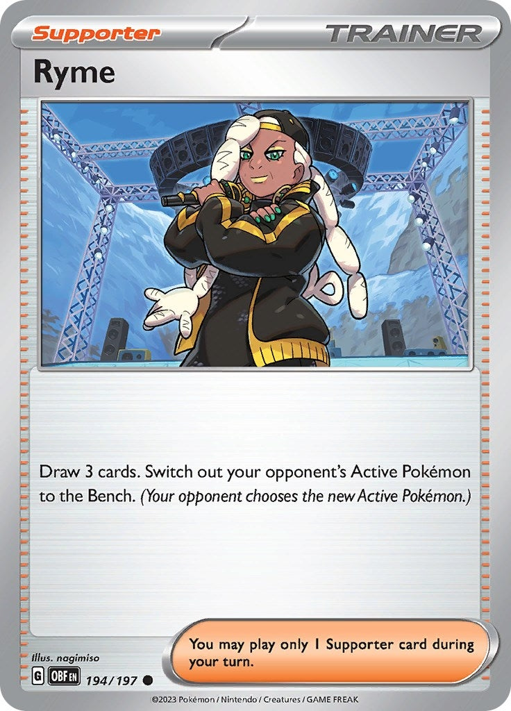Image for Ryme (SV03: Obsidian Flames) (194/197) - Pokemon