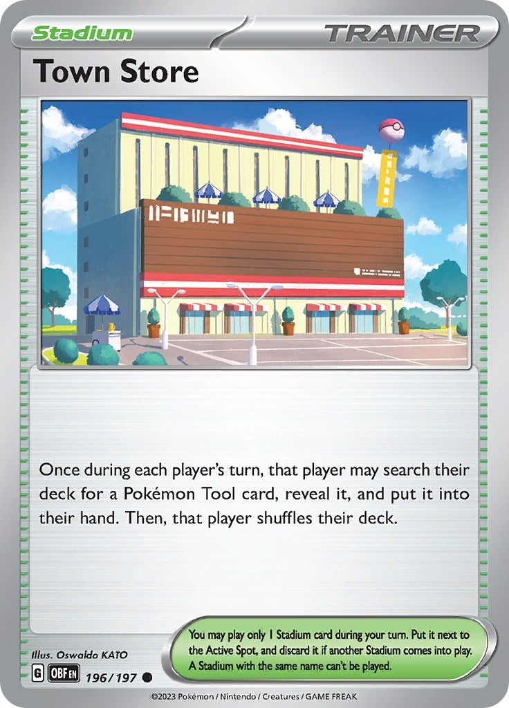 Image for Town Store (SV03: Obsidian Flames) (196/197) - Pokemon