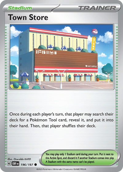 Image for Town Store (SV03: Obsidian Flames) (196/197) - Pokemon