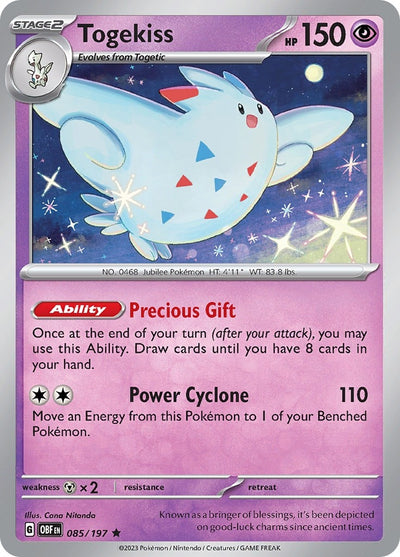 Image for Togekiss (SV03: Obsidian Flames) (085/197) - Pokemon