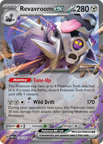 Image for Revavroom ex (SV03: Obsidian Flames) (156/197) - Pokemon