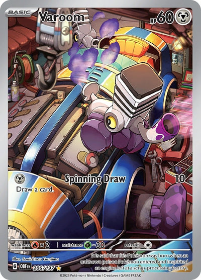 Image for Varoom (SV03: Obsidian Flames) (206/197) - Pokemon