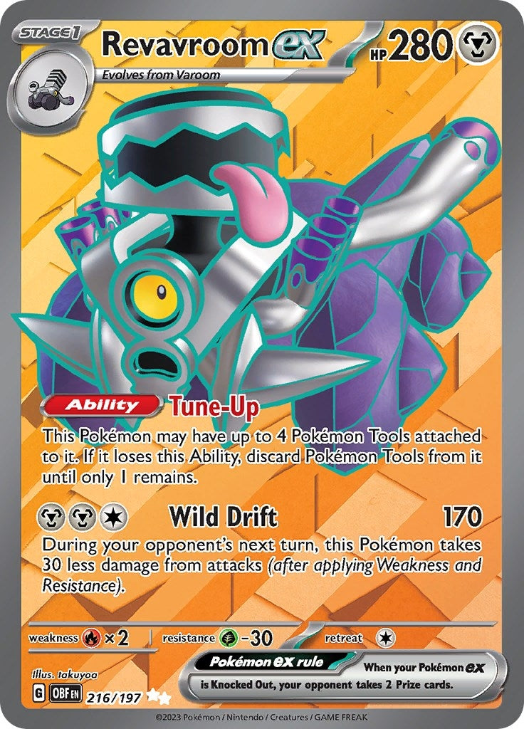 Image for Revavroom ex (SV03: Obsidian Flames) (216/197) - Pokemon