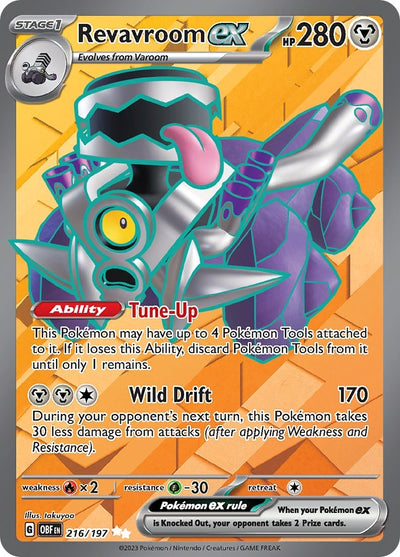 Image for Revavroom ex (SV03: Obsidian Flames) (216/197) - Pokemon