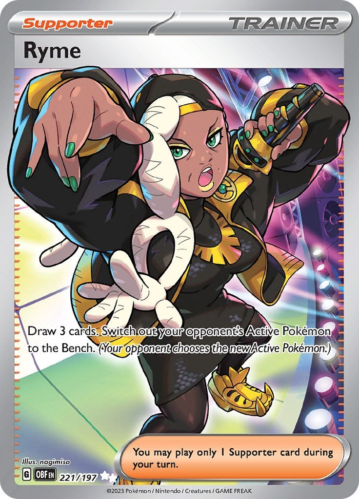 Image for Ryme (SV03: Obsidian Flames) (221/197) - Pokemon