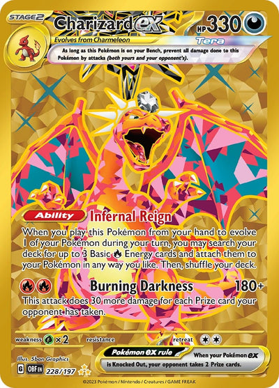 Image for Charizard ex (SV03: Obsidian Flames) (228/197) - Pokemon