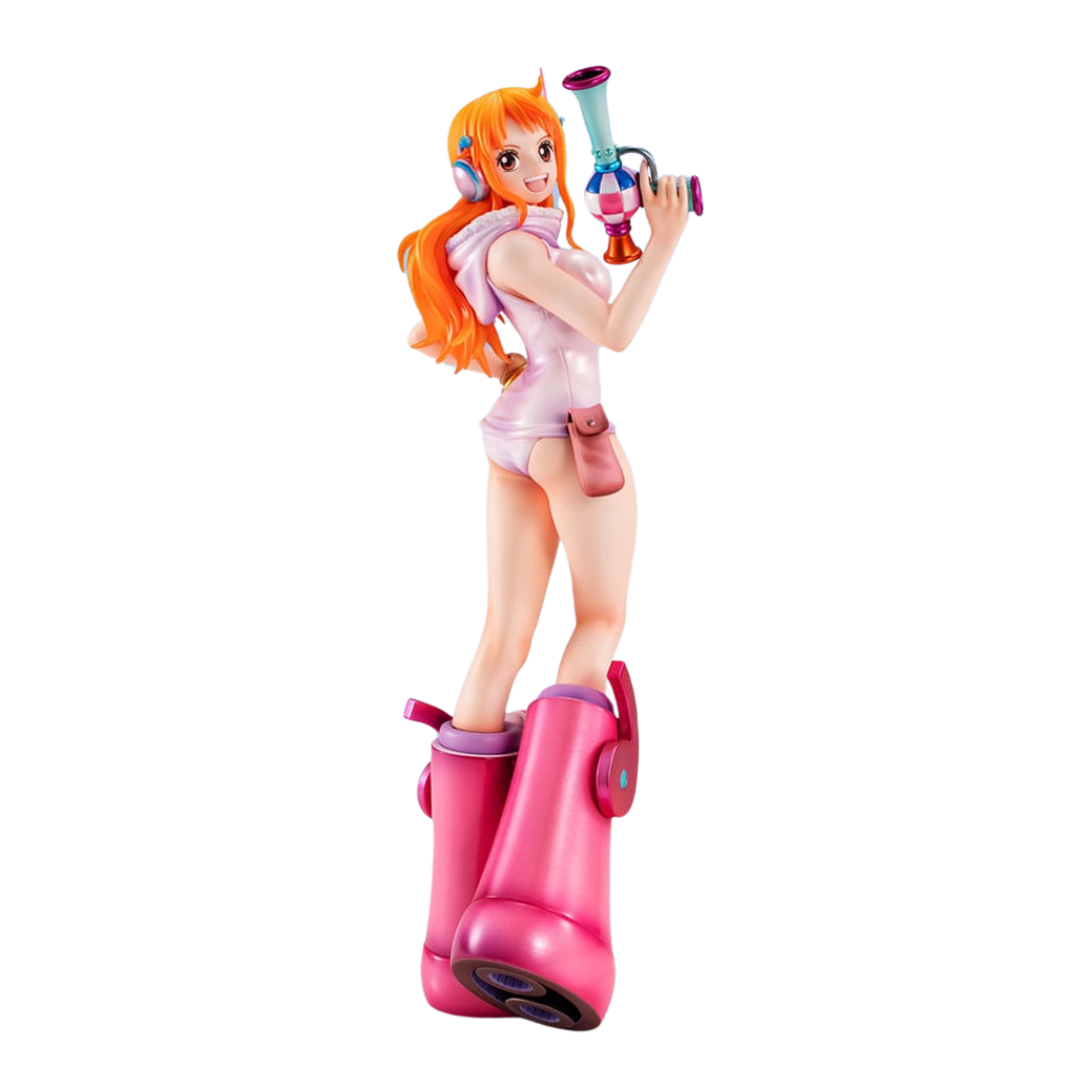 PreOrder - One Piece Portrait Of Pirates PVC Statue Nami Evolutionary History 25 cm