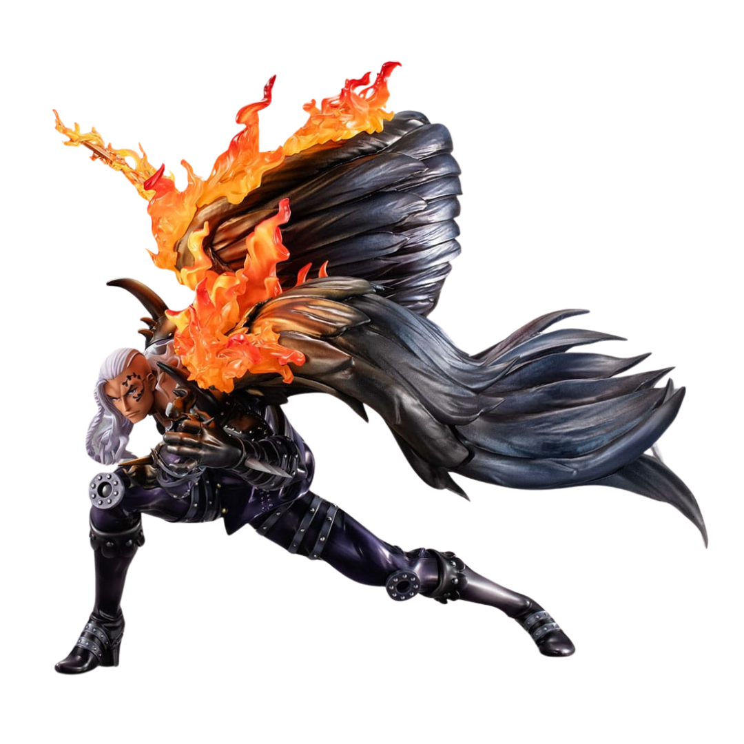 PreOrder - One Piece Portrait Of Pirates WA-MAXIMUM PVC Statue Beasts Pirates All-Stars King 33 cm
