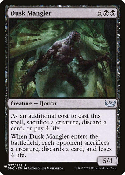 Dusk Mangler (The List Reprints) (077/281)
