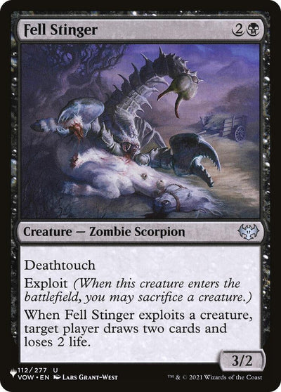 Fell Stinger (The List Reprints) (112/277)