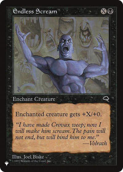 Endless Scream (The List Reprints)