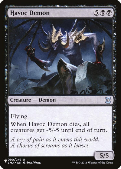 Havoc Demon (The List Reprints) (090/249)