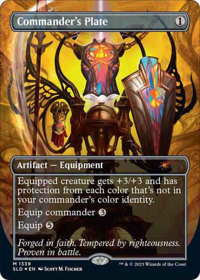 Image for Commander's Plate (1339) (Secret Lair Drop Series) (1339) - Magic: The Gathering
