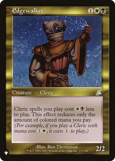 Edgewalker (The List Reprints) (137/143)