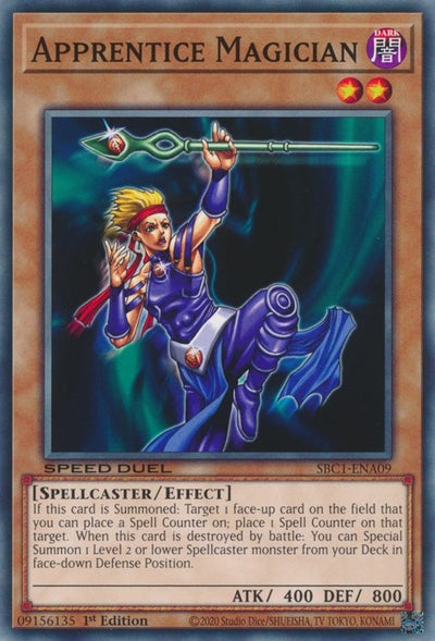 Image for Apprentice Magician (Speed Duel: Streets of Battle City) (SBC1-ENA09) - YuGiOh