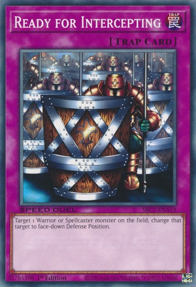 Image for Ready for Intercepting (Speed Duel: Streets of Battle City) (SBC1-ENA19) - YuGiOh