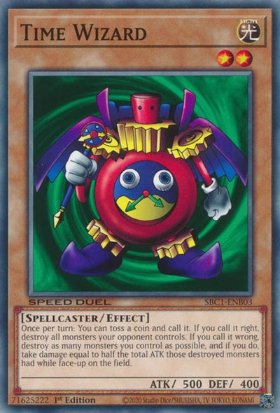 Image for Time Wizard (Speed Duel: Streets of Battle City) (SBC1-ENB03) - YuGiOh
