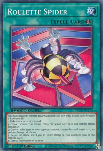 Image for Roulette Spider (Speed Duel: Streets of Battle City) (SBC1-ENB10) - YuGiOh