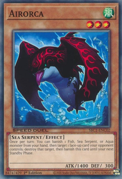Image for Airorca (Speed Duel: Streets of Battle City) (SBC1-ENC02) - YuGiOh
