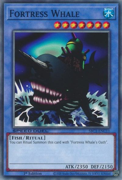 Image for Fortress Whale (Speed Duel: Streets of Battle City) (SBC1-ENC11) - YuGiOh