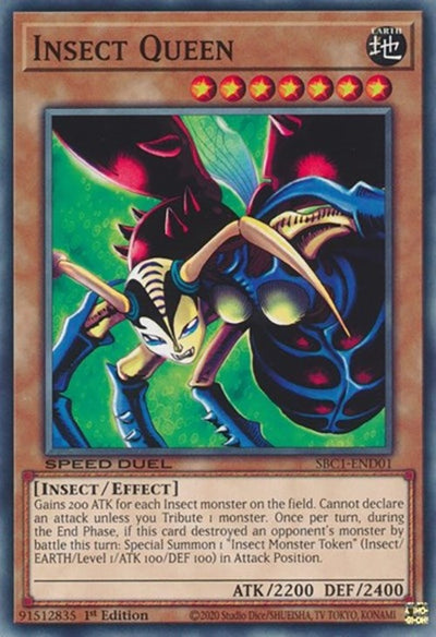 Image for Insect Queen (Speed Duel: Streets of Battle City) (SBC1-END01) - YuGiOh