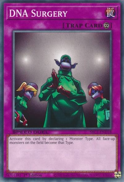 Image for DNA Surgery (Speed Duel: Streets of Battle City) (SBC1-END18) - YuGiOh