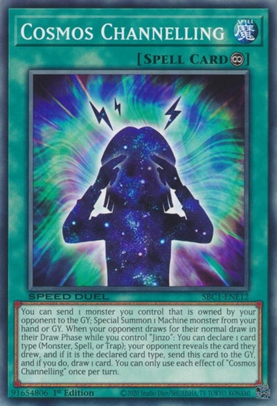 Image for Cosmos Channelling (Speed Duel: Streets of Battle City) (SBC1-ENE12) - YuGiOh