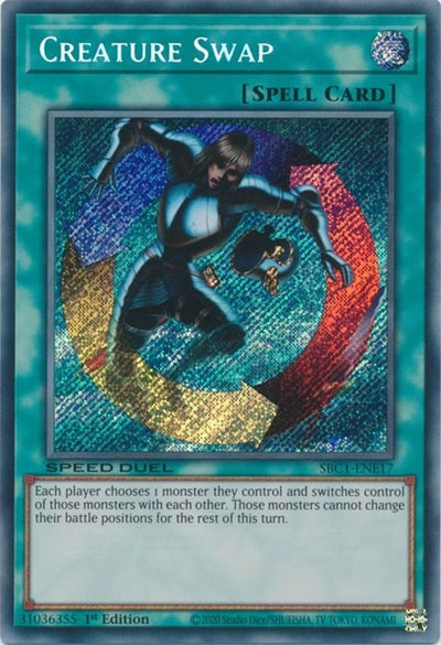 Image for Creature Swap (Secret Rare) (Speed Duel: Streets of Battle City) (SBC1-ENE17) - YuGiOh