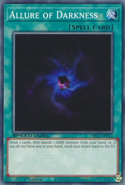 Image for Allure of Darkness (Speed Duel: Streets of Battle City) (SBC1-ENF12) - YuGiOh
