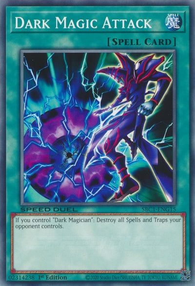 Image for Dark Magic Attack (Speed Duel: Streets of Battle City) (SBC1-ENG15) - YuGiOh