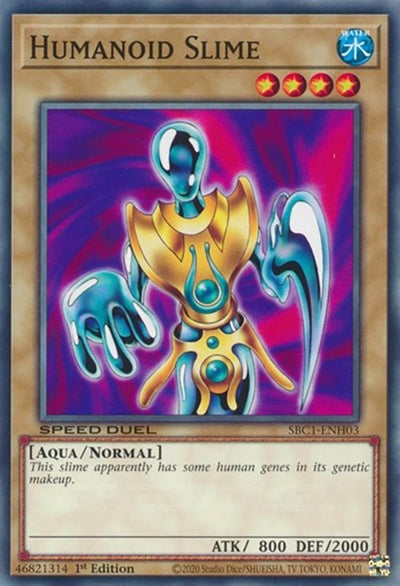 Image for Humanoid Slime (Speed Duel: Streets of Battle City) (SBC1-ENH03) - YuGiOh