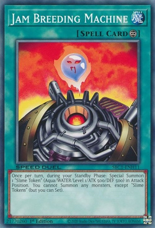 Image for Jam Breeding Machine (Speed Duel: Streets of Battle City) (SBC1-ENH11) - YuGiOh