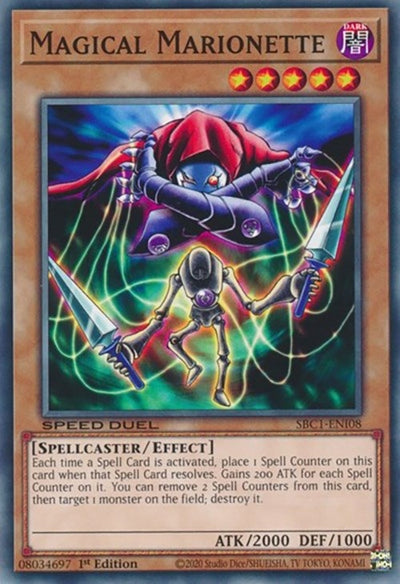 Image for Magical Marionette (Speed Duel: Streets of Battle City) (SBC1-ENI08) - YuGiOh