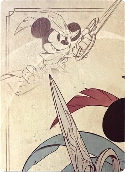 Image for Mickey Mouse - Brave Little Tailor Puzzle Insert (Top Left) - Disney Lorcana
