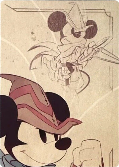 Image for Mickey Mouse - Brave Little Tailor Puzzle Insert (Top Right) - Disney Lorcana