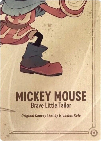 Image for Mickey Mouse - Brave Little Tailor Puzzle Insert (Bottom Right) - Disney Lorcana