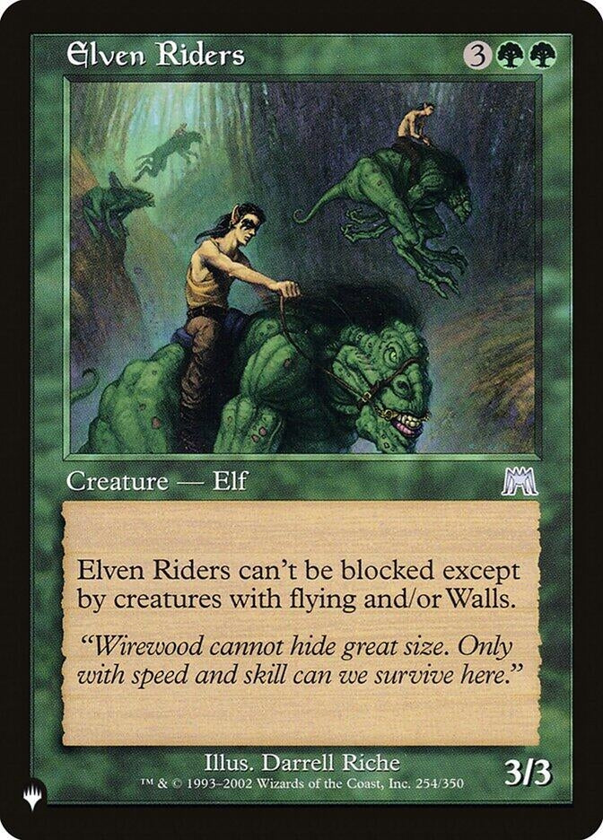 Elven Riders (The List Reprints) (254/350)