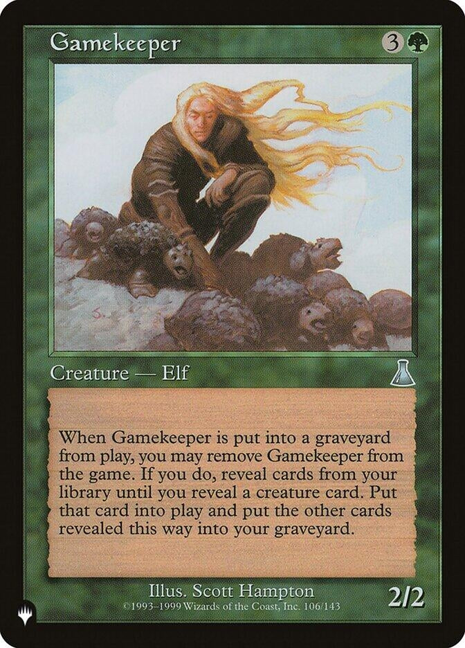 Gamekeeper (The List Reprints) (106/143)