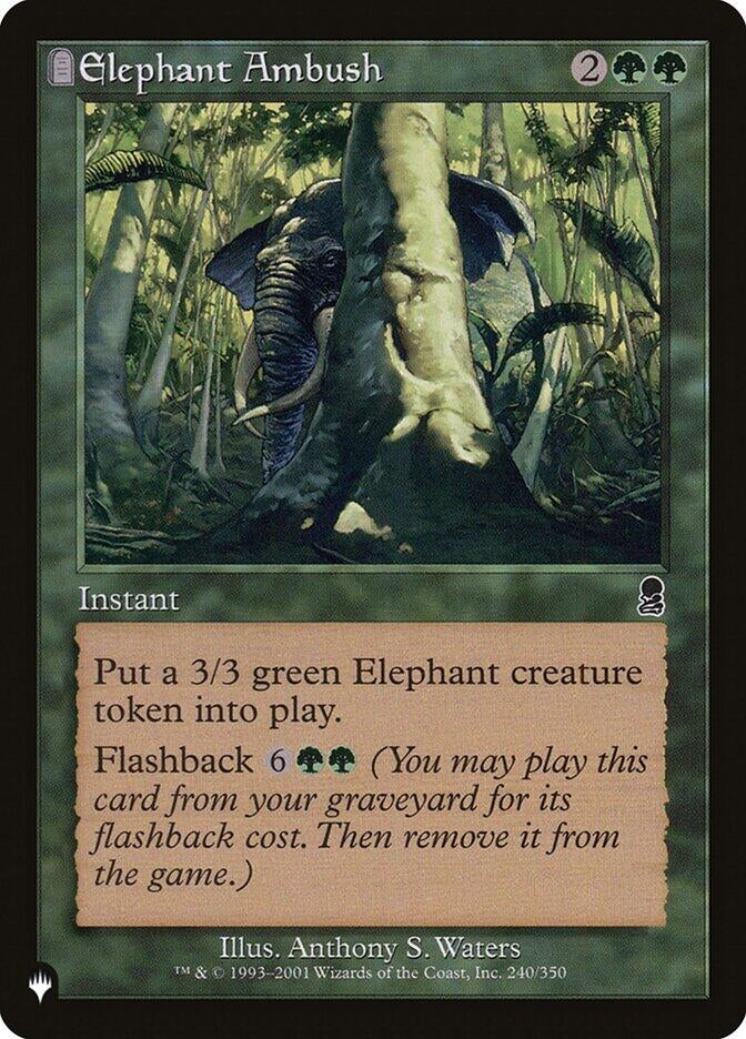 Elephant Ambush (The List Reprints) (240/350)