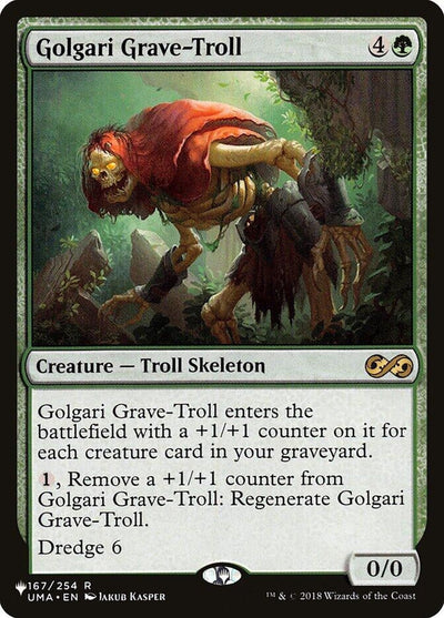 Golgari Grave-Troll (The List Reprints) (167/254)