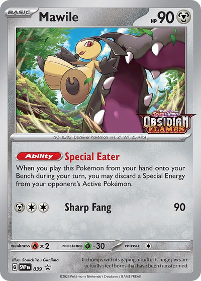 Image for Mawile - 039 (Prerelease) (SV: Scarlet & Violet Promo Cards) (039) - Pokemon