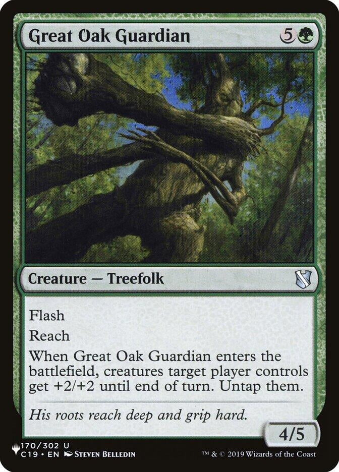 Great Oak Guardian (The List Reprints) (170/302)