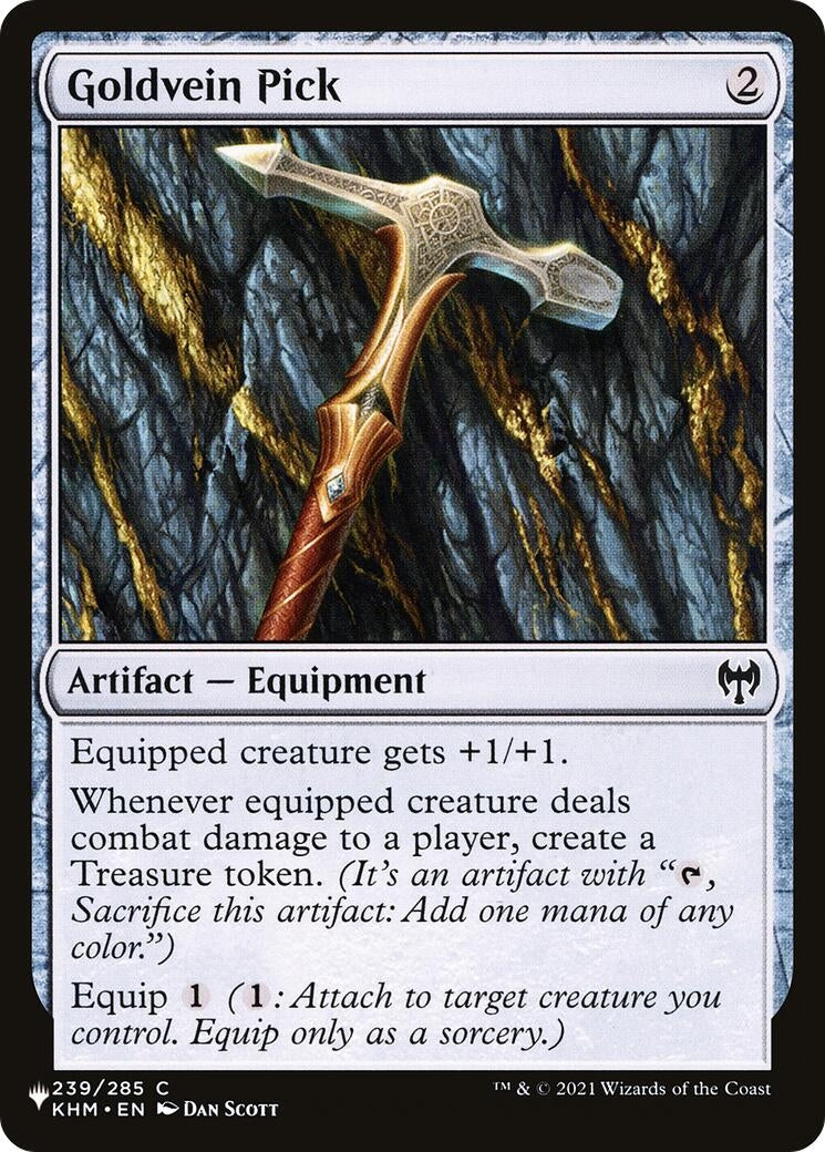 Goldvein Pick (The List Reprints) (239/285)