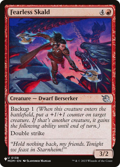 Fearless Skald (The List Reprints) (0138)