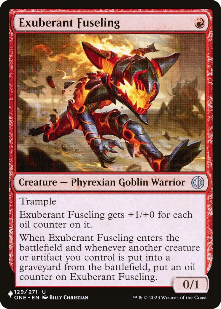 Exuberant Fuseling (The List Reprints) (129/271)