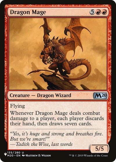 Dragon Mage (The List Reprints) (135/280)